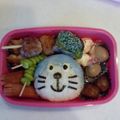 すぬーぴ's cooksnap of when they made キャラ弁 ドラえもん♪.