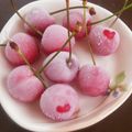 ひなたこやき's cooksnap of when they made 凍らせたさくらんぼ.