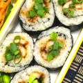nosso's cooksnap of when they made ちくわでう巻き寿司レシピ☆節約.