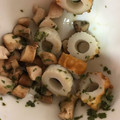 ma___111's cooksnap of when they made ちくわとしいたけの磯部甘辛炒め.