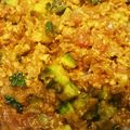 ☆angel's cooksnap of when they made 苦酸甘辛で激旨★無水ゴーヤキーマカレー.