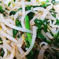 meeemaaa's cooksnap of when they made ニラもやしのナムル　100円以下.