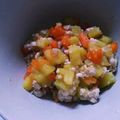 ☆ピノキオ☆'s cooksnap of when they made 離乳食♡後期«さつまいものそぼろ煮».