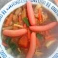 yama_miu's cooksnap of when they made 懐かしい！カレーうどん【残りバージョン】.