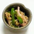 ｅｋ４'s cooksnap of when they made 簡単時短☆えのきピーマンのポン酢炒め.