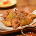 urarako's cooksnap of when they made 春巻きの皮で簡単サモサ♡.