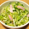 クックDAD's cooksnap of when they made キャベツとハムの塩もみサラダ.