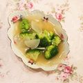 ☆AMR☆'s cooksnap of when they made 大根とブロッコリーの中華風あんかけ.