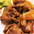 しずく８'s cooksnap of when they made 甘辛こってり豚のおかず.