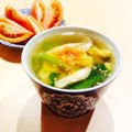 bonbonnier's cooksnap of when they made 小松菜と春雨の中華スープ.