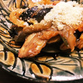 rixkaorix's cooksnap of when they made なすとエリンギのキムチチーズ焼き.