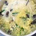 ◇さとみ◇'s cooksnap of when they made 簡単　霜降りひらたけと　卵の　中華スープ.