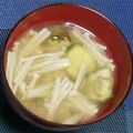 クック☆443's cooksnap of when they made えのきと茄子の☆味噌汁.