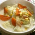 ☆Rokko☆'s cooksnap of when they made 無駄なし!節約!キャベツ外葉で牛乳みそ汁.