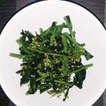 tomkoeh's cooksnap of when they made かき菜のおひたし.