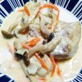 よっちゃん★☆★'s cooksnap of when they made タラとしめじのクリーム煮.