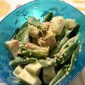ゆうちゃんシェフ's cooksnap of when they made スナップえんどうと蒲鉾のわさびマヨサラダ.
