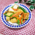 めみたん☆'s cooksnap of when they made 厚揚げとピーマンの炒めもの.