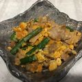 クックLYSJBW☆'s cooksnap of when they made 超簡単豚バラとアスパラのオイスター炒め！.