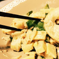miuice's cooksnap of when they made 簡単♪洋風たけのこシーチキンマヨ炒め.