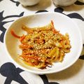 ﾁｲﾁｬﾝﾏﾏ's cooksnap of when they made 蓮根と根菜きんぴら.