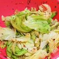 クック2B0FPU☆'s cooksnap of when they made 簡単！副菜！キャベツの梅じそあえ.