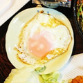 ランドセル餅's cooksnap of when they made 超簡単、うっすらピンクの半熟目玉焼き.