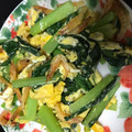 ゆか＊みく's cooksnap of when they made 桜エビと小松菜の彩炒め.