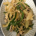 まゆまルイ's cooksnap of when they made ☆豚肉☆ もやしとピーマンのマヨ醤油炒め.