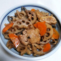 ＊＊りなmama＊＊'s cooksnap of when they made れんこんと豚肉の甘辛炒め.