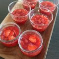 mocotoran's cooksnap of when they made トロトロ～苺コンポートゼリー.