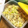 YUKIKI☆'s cooksnap of when they made レンチンで簡単☆レタスチャーハン.