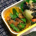 nosso's cooksnap of when they made 簡単！スナップエンドウのピーナッツ和え.