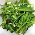 ycko's cooksnap of when they made 【屋台の味】空芯菜の炒め物.