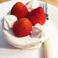 よっしー0332's cooksnap of when they made パーティにお勧め♪苺のミニケーキ♡.