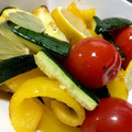 ほいちゃ's cooksnap of when they made 夏野菜の揚げ浸し☆手作りぽん酢添え.