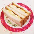 Richland☆Y's cooksnap of when they made カレーリメイク☆カレーと卵のサンドイッチ.