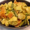花花里's cooksnap of when they made レンジだけで簡単ささみのカレー和え.