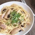 ★うさぎ組★'s cooksnap of when they made 和風にんにく醤油パスタ.