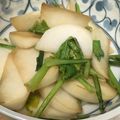 yummy?'s cooksnap of when they made 焼きカブのナムル.