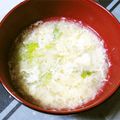 ふれんでぃあ's cooksnap of when they made まろやか〜☆レタスと卵のお味噌汁.