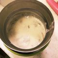 ●HaChi●'s cooksnap of when they made ワンポットパスタでスープジャー★ミルク味.
