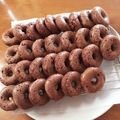 おらっ！うーたん's cooksnap of when they made 豆腐DEもちもち焼きドーナツ（チョコ編）.