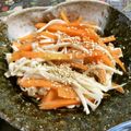 ☆Rokko☆'s cooksnap of when they made ☆お手軽！簡単！ニンジンのゴマドレ風合え.
