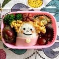 _shino's cooksnap of when they made 黒猫&女の子弁当☆簡単♩遠足☆キャラ弁.