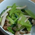 ひよこくま's cooksnap of when they made 子供もパクパク♪小松菜とえのきの煮浸し.