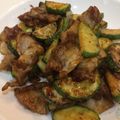 まる山まる子♡'s cooksnap of when they made ズッキーニと豚肉炒め.