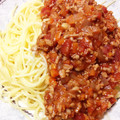 ☆SNOOPYさん☆'s cooksnap of when they made ミートソース ☆簡単 ☆食べごたえ抜群.