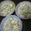 ☆えりママ☆'s cooksnap of when they made 白菜とりんごのサラダ.