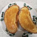 ayakaL7's cooksnap of when they made 味噌トースト〜幼児食にも！.